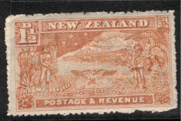 NZ 1902 1 1/2d Chestnut P14 Wmk SG 318 HM #CCO7 - Neufs