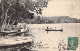 FRANCE - 78 - Dennemont - Les Bords De La Seine - Kayak - Carte Postale Ancienne - Autres & Non Classés