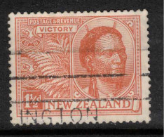 NZ 1920 1 1/2d Victory Wmk Inverted CP S12a(Z) U #CCO25 - Oblitérés