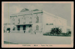 BEJA  - TEATRO - Teatro Pax Julia.  ( Ed. Da Minerva Comercial / Cliché Dr. M. Vargas) Carte Postale - Beja