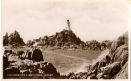 The Corbiere Lighthouse, Jersey 15 - Real Photograph - B.B.London - La Corbiere