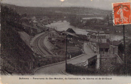 FRANCE - 92 - BELLEVUE - Panorama Du Bas Meudon - Du Funiculaire De Sévres Et De St Cloud - Carte Postale Ancienne - Otros & Sin Clasificación