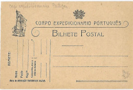 BILHETE POSTAL - Carte Postale Portugaise - Portugal -CORPO EXPEDICIONARIO PORTUGUES - Oferta - Franchise Militaire - Covers & Documents