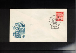 Austria / Oesterreich 1964 Olympic Games Innsbruck - Kurort Igls Postmark Interesting Cover - Winter 1964: Innsbruck