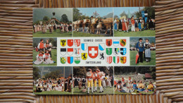 Suisse , Carte Des Cantons , Multi-vues - St. Anton