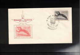 Austria / Oesterreich 1964 Olympic Games Innsbruck - Innsbruck 1 Postmark Interesting Cover - Invierno 1964: Innsbruck