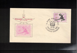 Austria / Oesterreich 1964 Olympic Games Innsbruck - Innsbruck Eisstadion Postmark Interesting Cover - Inverno1964: Innsbruck