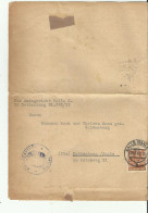 DP CV 1948 DOK HALLE - Storia Postale