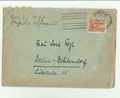 DP CV1947 MUCHEN - Lettres & Documents