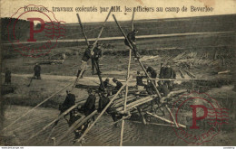 PONTAGES, TRAVAUX EXÉCUTÉS PAR MM. LES OFFICIERS - Camp De BEVERLOO KAMP LEOPOLDSBURG BOURG LEOPOLD WWICOLLECTION - Leopoldsburg (Camp De Beverloo)