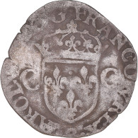 Monnaie, France, Douzain Aux Deux C, 1574, Atelier Incertain, B, Billon - 1560-1574 Karel I