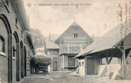 Gembloux Institut Agricole  Un Coin De La Ferme Carte SBP  Voyagée En 191???? - Gembloux