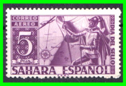 ESPAÑA COLONIAS ESPAÑOLAS ( SAHARA AFRICA )  SELLO DEL AÑO 1950 ANIVERSARIO DIA DEL SELLO  - NUEVO - - Sahara Español