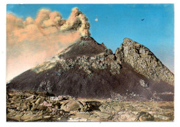 Italie -- NAPOLI--NAPLES ---1962 -- Volcan--Cône Central --- "Le Vésuve En éruption "...timbre .....cachet - Napoli (Neapel)