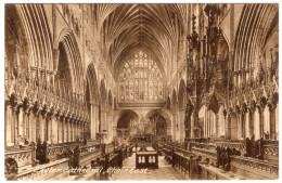 EXETER CATHEDRAL - Choir East - Frith 19621 - Exeter