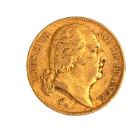 Louis XVIII-20 Francs 1817 Paris - 20 Francs (gold)