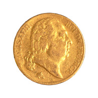 Louis XVIII-20 Francs 1818 Paris - 20 Francs (gold)