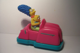 THE  SIMPSONS  ( 1998 )  - " MARGE & MAGGIE " - FETE FORAINE  - AUTO TAMPONNEUSE - PUBLICITE " QUICK " - Andere & Zonder Classificatie