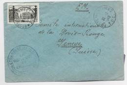 FRANCE N° 778 SEUL LETTRE FM POSTE AUX ARMEES 22.11.1949 *222* + POSTE T.O.E. + LEGION ETRANGERE  MENTION BPM 406 SUISSE - Guerre D'Indochine / Viêt-Nam