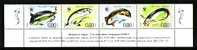 BULGARIA - 2004 WWF - Fishes 4v MNH With Plate Inscribtion - Autres & Non Classés