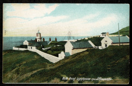 Ref  1604  -  Early Postcard - Bull Point Lighthouse & Radio Mast - Near Ilfracombe Devon - Ilfracombe