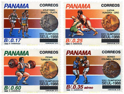55709 MNH PANAMA 1989 24 JUEGOS OLIMPICOS VERANO SEUL 1988 - Panama