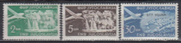 Triest B - Par Avion, Mi-nr. 114, 116, 119, MNH** - Neufs