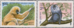 28713 MNH INDIA 1983 MONOS - Schimpansen