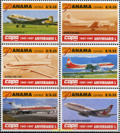 6915 MNH PANAMA 1997 50 ANIVERSARIO DE LA COMPAÑIA AEREA COPA - Panama