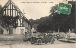 Ste Geneviève Les Gasny * Route Et Le Château * Automobile Voiture Ancienne - Verneuil-sur-Avre