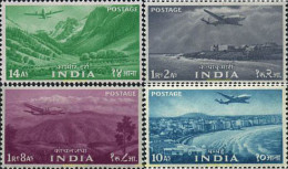 326059 HINGED INDIA 1955 SERIE BASICA. PAISAJES Y MOTIVOS VARIOS - Unused Stamps