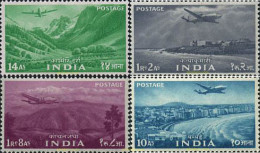 326059 HINGED INDIA 1955 SERIE BASICA. PAISAJES Y MOTIVOS VARIOS - Ongebruikt