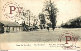 RUE GOETHALS, VUE DANS LES CARRÉS - Camp De BEVERLOO KAMP LEOPOLDSBURG BOURG LEOPOLD WWICOLLECTION - Leopoldsburg (Camp De Beverloo)