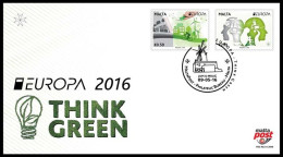 Malte°FDC - Europa - Think Green 2016 - 2016