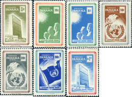 350071 MNH PANAMA 1959 X ANIVERSARIO DE LA DECLARACION DE LOS DERECHOS HUMANOS - Autres & Non Classés