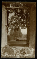 Ref 1605 -  1937 KEVIII Postcard - View Of The Garden - Sudeley Castle Winchcombe Gloucestershire - Sonstige & Ohne Zuordnung