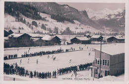 Gstaad BE, Sport D'hiver, Partie De Hockey (7915) - Sports D'hiver