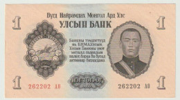 Banknote Mongolia-mongolie 1 Tugrik 1955 UNC - Mongolie