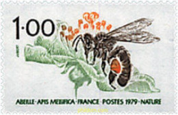 89307 MNH FRANCIA 1979 PROTECCION DE LA NATURALEZA - Spiders
