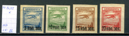 Russie   PA 14 à 17  X - Unused Stamps