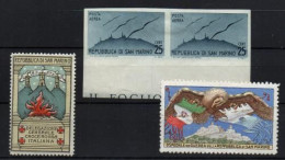 San Marino (aéreo) Nº 42s . Año 1903 - Posta Aerea
