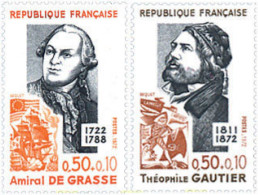 122535 MNH FRANCIA 1972 PERSONAJES CELEBRES - Autres & Non Classés