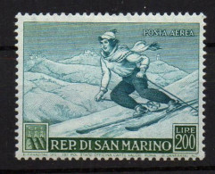 San Marino (aéreo) Nº 100 . Año 1953 - Luchtpost