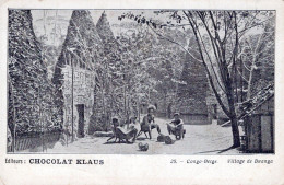 CONGO BELGE / VILLAGE DE BWANGA / CHOCOLAT KLAUS - Congo Belge