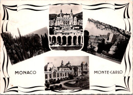 (3 P 44) Monaco - Monte Carlo (casino) Posted To France 1954 - Casino