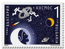 Bulgarie Bulgaria 4538 Station Spatiale, Astronautes - Autres & Non Classés