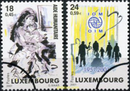 188775 MNH LUXEMBURGO 2001 AYUDA HUMANITARIA - Altri & Non Classificati