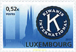 81315 MNH LUXEMBURGO 2001 KIWANIS INTERNATIONAL - Sonstige & Ohne Zuordnung