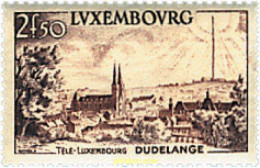 97270 MNH LUXEMBURGO 1955 PUESTA EN FUNCIONAMENTO DE TELE-LUXEMBOURG - Altri & Non Classificati