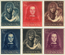 339413 MNH LUXEMBURGO 1950 PRO HUERFANOS DE GUERRA - Sonstige & Ohne Zuordnung